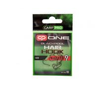 Крючки Карповые CARP PRO Blackpool Hair Hook Ringed № 14 Black Nickel, Размер: №14, фото 