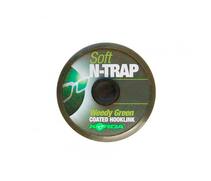 Поводковый материал KORDA N-Trap Soft Weedy Green 30lb 20м, фото 