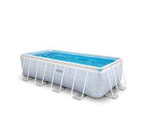 26780 Каркасный бассейн Chevron Prism Frame 400х200х100см, 6836л, фил.-нас. 2006л\ч, лестница, фото 