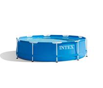 28212 Каркасный бассейн Intex 366 х 76 см с фильтр-насосом 2000 л/ч, фото 