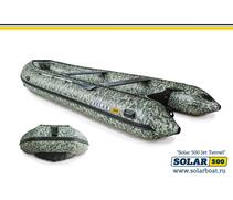Лодка надувная моторная solar-500 JET тоннель (Пиксель), фото 