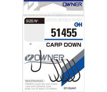 Крючок OWNER Carp Down BC №10 6шт, Размер: №10, фото 
