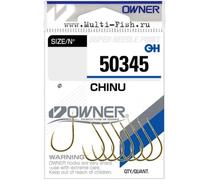 Крючок OWNER Chinu gold №2 9шт, Размер: №2, Количество: 9 шт., фото 