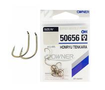 Крючок OWNER Honryu Tenkara brown №8 12шт, Размер: №8, Количество: 12 шт., фото 