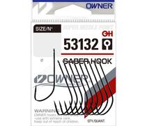 Крючок OWNER Saber Hook BC №1/0 9шт, Цвет: BC, Размер: №1/0, Количество: 9, фото 