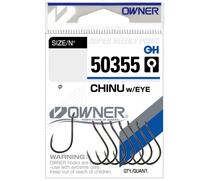 Крючок OWNER Chinu w/eye BC №3/0 5шт, Размер: №3/0, Количество: 5 шт., фото 