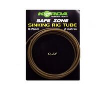 Трубка силиконовая KORDA тонущая Camo Rig Tube Clay 2м, фото 