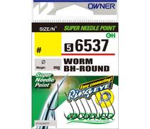 Крючок OWNER Worm BH-Round BC №4 9шт, Размер: №4, Количество: 9, фото 