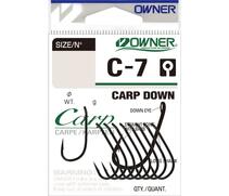 Крючок OWNER Carp Down BC №2 9шт, Размер: №2, Количество: 9, фото 