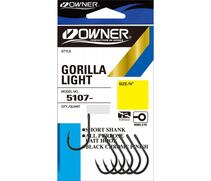 Крючок OWNER Gorilla Light BC №1/0 7шт, Размер: №1/0, Количество: 7, фото 