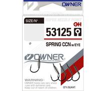 Крючок OWNER Spring Chinu w/Eye BC №10 6шт, Цвет: BC, Размер: №10, Количество: 6, фото 