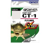 Крючок OWNER Carp Taff Flyliner teflon №8 6шт, Размер: №8, Количество: 6, фото 
