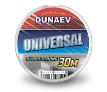Леска Dunaev Universal 0.28мм 30м, Разрывная нагрузка: 7,0 кг, Диаметр лески: 0,28 мм, Размотка: 30 м, фото 