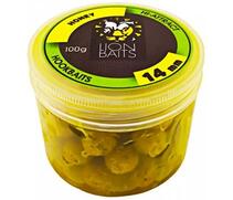 Lion Baits Бойл в банке (HI-ATTRACT) 14 мм HONEY - 100 гр, Вкус для группировки: HONEY, фото 
