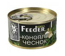 Lion Baits Зерновая смесь feeder Конопля чеснок - 140 мл, Вкус: Конопля чеснок, фото 