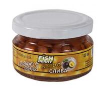 FishBerry Кукуруза насадочная Слива - 120 мл, Вкус для группировки: Слива, фото 