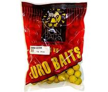 Lion Baits Бойлы тонущие серии EURO BAITS 24 мм банановый эфир - 1 кг, Вкус для группировки: банановый эфир, фото 