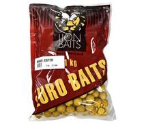 Lion Baits Бойлы тонущие серии EURO BAITS 20 мм банановый эфир- 1 кг, Вкус для группировки: банановый эфир, фото 