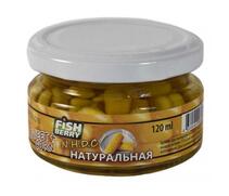 FishBerry Кукуруза насадочная Натуральная - 120 мл, Вкус для группировки: Натуральная, фото 