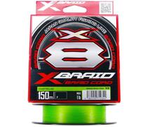 Шнур YGK X-Braid Braid Cord X8 150m Chartreuse #2.0, 0.235мм, 35lb, 15.8кг, Расцветка: ярко-зеленый, Диаметр лески: 0.235 мм, Размотка: 150 м, фото 