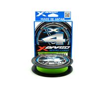 Шнур YGK X-Braid Braid Cord X4 150m Chartreuse #0.3, 0.090мм, 6lb, 2.7кг, Цвет: ярко-зеленый, Разрывная нагрузка: 6 lb, Вес: 0, Расцветка: ярко-зеленый, Диаметр лески: 0,090 мм, Размотка: 150 м, фото 