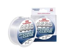 Поводочный материал ASSO INVISIBLE CLEAR 100% FLUOROCARBON 50м 0,35мм прозр., Разрывная нагрузка: 7,8 кг, Диаметр лески: 0,35, Размотка: 50 м, фото 