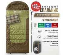 Спальный мешок RSP CHILL 200 BIG, левая молния, фото 