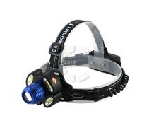 Фонарь налобный "СИБИРСКИЙ СЛЕДОПЫТ-Стильб", 1 LED + 4 COB, zoom, аккум. 220В/60/, фото 