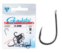 Крючки GAMAKATSU LS-3310F (BLACK) size 006, 25st, фото 