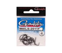 Крючки GAMAKATSU LS-2011F HOOKS BLACK size 008, 25st, фото 