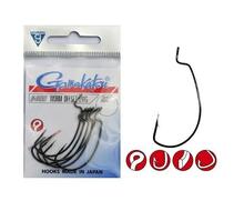 Крючки GAMAKATSU OFFSET EWG NS /0 size 003, 5st, фото 
