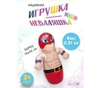 44672 Игрушка-неваляшка «Боец» 3d Intex, фото 