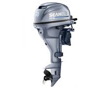 Лодочный мотор 4 -х тактный SEANOVO SNEF30FEL-TEFI Enduro (40 л.с., 747 см куб, 113 кг, 3 цил, бак 24л, инжектор, дистанция, э/стартер, генератор, гидроподъем), фото 