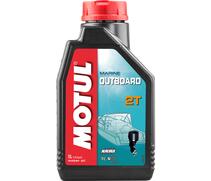Масло Motul OUTBOARD 2T моторное, минеральное для двухтактных двигателей подвесных лодочных двигателей, 1 литр, фото 