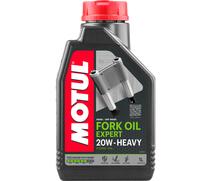 Масло Motul FORK OIL EXP H 20W полусинтетическое для реверсных телескопических вилок мотоциклов, 1 литр, фото 