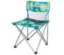 Складной стул KingCamp Chair Compact 3832 green palm, Цвет: голубой/желтый/синий, фото 