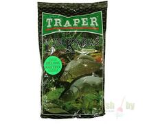 Прикормка Traper SEKRET 1kg "Линь-Карась" зеленый марципан, фото 