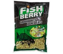 FishBerry Пеллетс быстрорастворимый ананас 8мм - 1 кг, Вкус: ананас, Диаметр (мм): 8, фото 