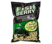 FishBerry Жмых кукурузный гранулированный 12 мм- 1 кг, Вкус: кукуруза, Диаметр (мм): 12, фото 