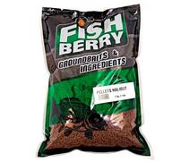 FishBerry Пеллетс карповый (палтус, цв. -бордовый) 2мм - 1 кг, Вкус: палтус, Вид рыбы: Карп, Диаметр (мм): 2, фото 