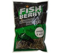 FishBerry Пеллетс быстрорастворимый Амур Люцерна 8-10 мм - 1кг, Вкус: люцерна, Диаметр (мм): 8-10, фото 