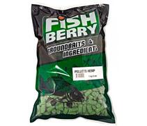 FishBerry Пеллетс быстрорастворимый конопляный 8мм - 1 кг, Вкус: Конопля, Диаметр (мм): 8, фото 