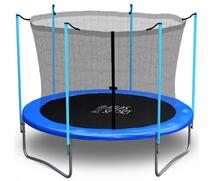 Батут FunFit 183 см (6ft) с внутренней сеткой без лестницы BLUE, фото 