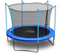 Батут Atlas Sport 183 см (6ft) с внутренней сеткой без лестницы BLUE, Цвет: синий, Диаметр батута: 183 см (6 ft), фото 