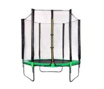 Батут Atlas Sport 183 см (6ft) с внешней сеткой без лестницы GREEN, Цвет: зеленый, Диаметр батута: 183 см (6 ft), фото 