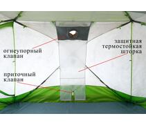 Клапан огнеупорный для палаток ЛОТОС КУБ (со шторкой кремнезем 1000°С), фото 