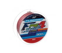 FLAGMAN Шнур PE Hybrid F4 300м Red 0,45мм 29,5кг 65lb, фото 