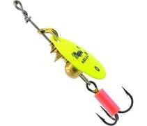 Блесна вращающаяся MEPPS AGLIA FLUO Chartreuse 0 (2,5 г), Цвет: Chartreuse/Кислотно-зеленый, Вес блесны (г): 2,5, фото 