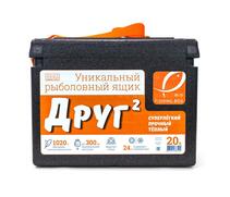 Рыболовный ящик Camping World Друг 2 20 л Черный, Цвет: черный, Объем, л: 20, фото 