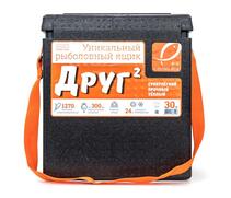 Рыболовный ящик Camping World Друг 2 30 л Черный, Цвет: черный, Объем, л: 30, фото 